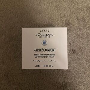 L'OCCITANE Karité Confort Body Cream Box - White
